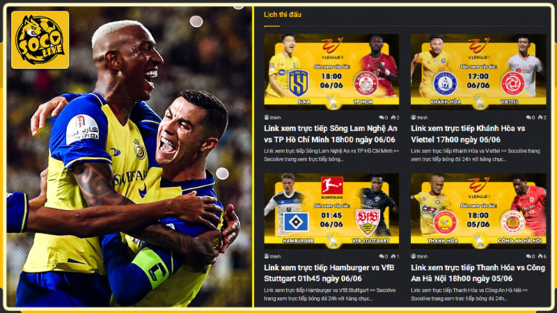 Ngoài ra socolive new còn cập nhật lịch kèo cược mỗi ngày cho cộng đồng fan bóng đá Ngoài ra socolive new còn cập nhật lịch kèo cược mỗi ngày cho cộng đồng fan bóng đá
