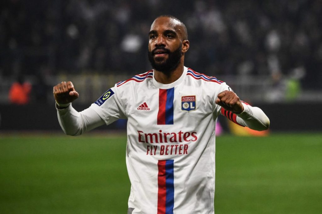 Alexandre Lacazette tiền đạo số 1 tại Lyon Alexandre Lacazette tiền đạo số 1 tại Lyon