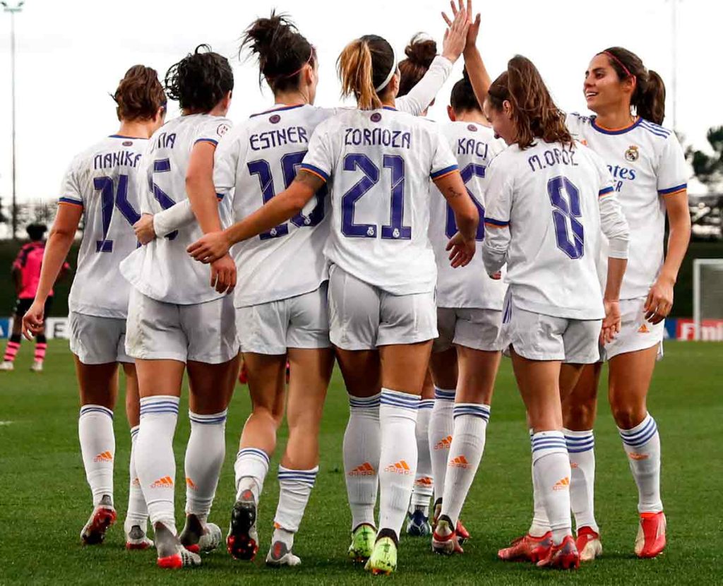 Real Madrid nữ mới được thành lập từ 2020 Real Madrid nữ mới được thành lập từ 2020