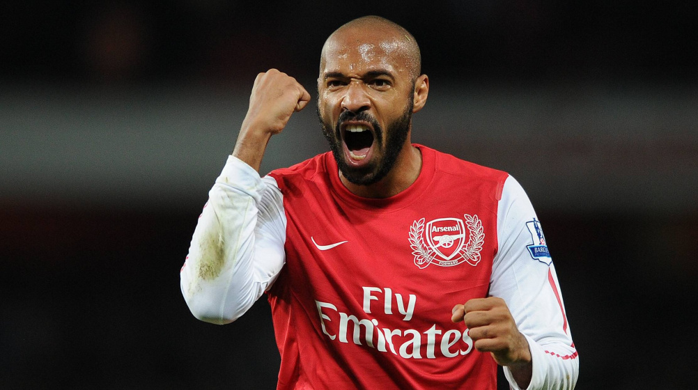 Henry có đến 175 bàn thắng tại EPL trong màu áo Arsenal Henry có đến 175 bàn thắng tại EPL trong màu áo Arsenal