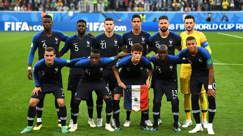 Đội hình Pháp 2018 vô địch World Cup Đội hình Pháp 2018 vô địch World Cup