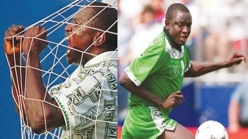 Rashidi Yekini là cái tên ghi nhiều bàn thắng nhất cho Nigeria Rashidi Yekini là cái tên ghi nhiều bàn thắng nhất cho Nigeria