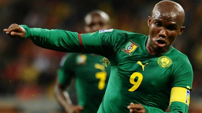 Samuel Eto’o chắc chắn là cầu thủ Cameroon vĩ đại nhất Samuel Eto’o chắc chắn là cầu thủ Cameroon vĩ đại nhất