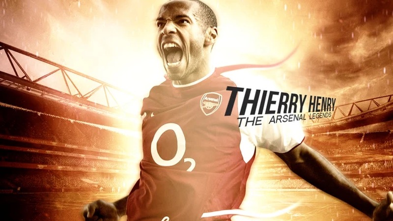Cầu thủ Thierry Henry chính là huyền thoại bất diệt của Arsenal Cầu thủ Thierry Henry chính là huyền thoại bất diệt của Arsenal