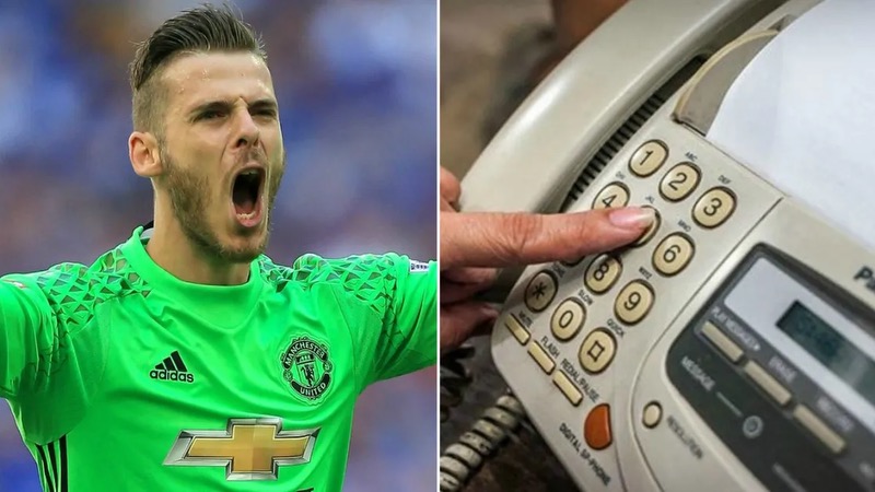 Chắc chắn thủ môn David De Gea rất cay đắng với chiếc máy fax của MU Chắc chắn thủ môn David De Gea rất cay đắng với chiếc máy fax của MU