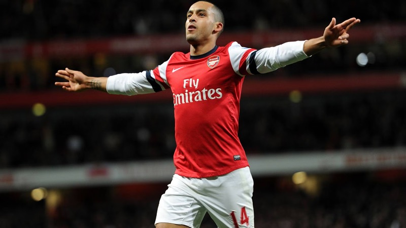 Cầu thủ Theo Walcott là một thần đồng của bóng đá nước Anh Cầu thủ Theo Walcott là một thần đồng của bóng đá nước Anh