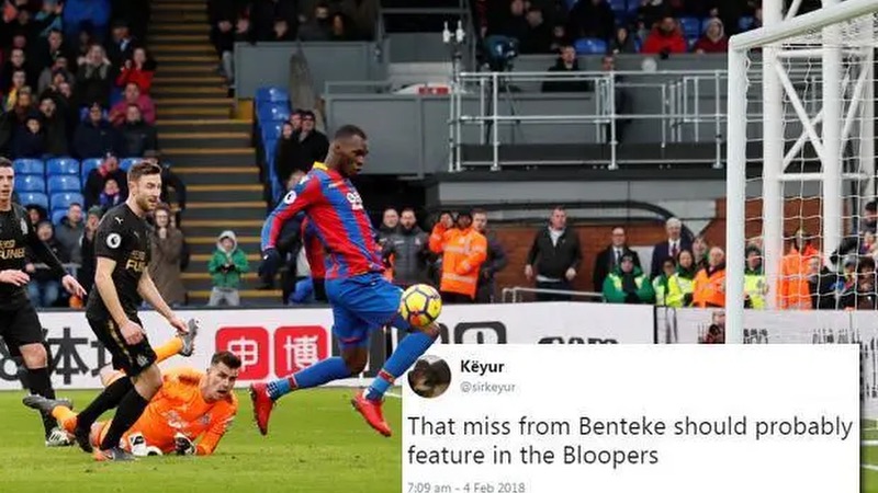 Sự nghiệp của cầu thủ Christian Benteke luôn là những pha bỏ lỡ Sự nghiệp của cầu thủ Christian Benteke luôn là những pha bỏ lỡ