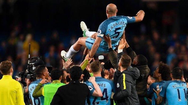 Cầu thủ Pablo Zabaleta là viên gạch tạo nên triều đại của Man City Cầu thủ Pablo Zabaleta là viên gạch tạo nên triều đại của Man City