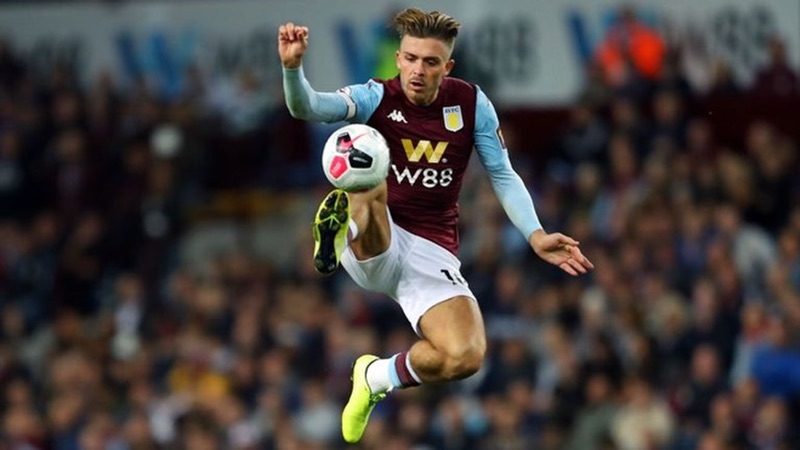 Cầu thủ Jack Grealish đã nổi lên trong màu áo của Aston Villa Cầu thủ Jack Grealish đã nổi lên trong màu áo của Aston Villa