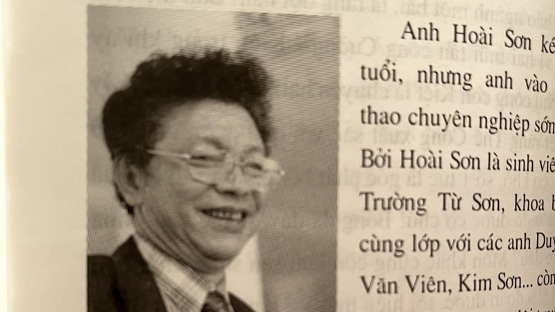 Hoài Sơn lại là cái tên có đóng góp rất lớn trong cộng đồng bóng đá Việt Nam ở quá khứ Hoài Sơn lại là cái tên có đóng góp rất lớn trong cộng đồng bóng đá Việt Nam ở quá khứ